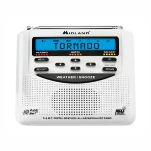 Midland WR120 NOAA Weather Alert Radio – Stay Informed, Stay Safe